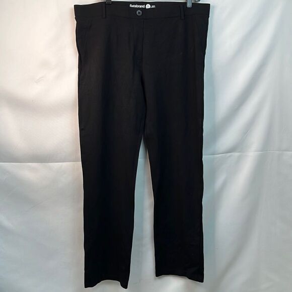 Betabrand Black Pull on Dress Pants 2xPetite EUC - Picture 1 of 11